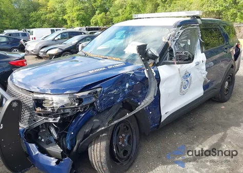2022 Ford Police Interceptor from USA, damaged, VIN 1FM5K8AB1NGB52314
